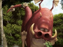 http://www.imaginismstudios.com/round2/wp-content/gallery/bobby/carrot-run-painting-dragon-bobby-chiu.jpg