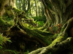 The Moss Dragono & The Butterfly