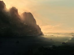 Sunset River- Speed Paint by *Blinck on deviantART