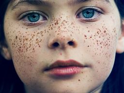 A young stranger: Quebec Rainbow gathering 2009: Gäya 7 years old by Benoit.P.